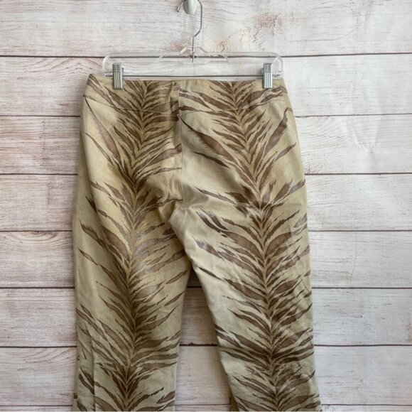 BABY PHAT GENUINE LEATHER TIGER PRINT WIDE LEG PANTS - Picture 7 of 12